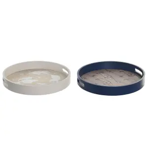 Προϊόν για απεριτίφ ξύλινο MDF DKD Home Decor 35x35x5 cm image-0