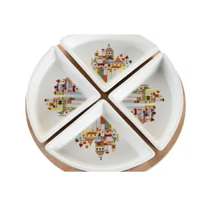 Σετ πιάτων cottage για σπίτια DKD Home Decor image-1