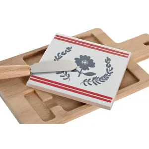 Σετ πιάτων από κεραμικό Μεσογείου σπίτια DKD Home Decor image-1
