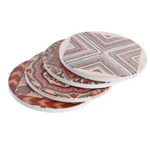 Σουβέρτο DKD Home Decor (x4) image-0