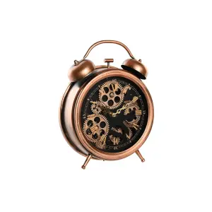 Orologio da tavolo in ferro e vetro DKD Home Decor Vintage image-0