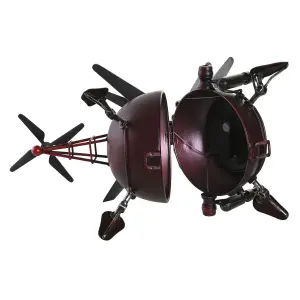 Ρολόι τραπεζιού από σίδηρο DKD Home Decor (x2) image-2