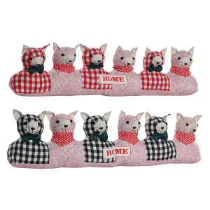 Câle-porte DKD Home Decor 79x10x20 cm (x2) image-0