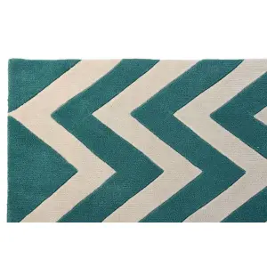 Carpet DKD Home Decor Zigzag image-1