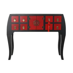 Fir and mdf wood console DKD Home Decor image-0