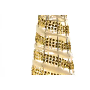 Décoration de noël DKD Home Decor 20x20x80 cm (x3) image-3