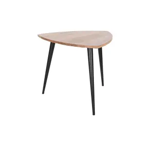 Μεταλλικό τραπεζάκι σαλονιού από ακακία DKD Home Decor 90x90x76 cm image-0