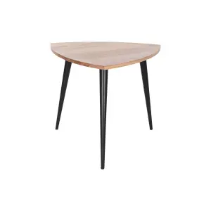 Μεταλλικό τραπεζάκι σαλονιού από ακακία DKD Home Decor 90x90x76 cm image-1