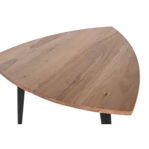 Μεταλλικό τραπεζάκι σαλονιού από ακακία DKD Home Decor 90x90x76 cm image-3