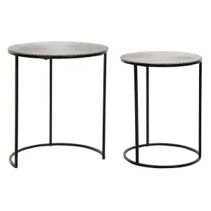 Side table DKD Home Decor 49x49x58 cm (x2) image-0