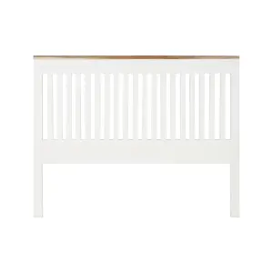 Acacia wooden headboard DKD Home Decor 165x3x135 cm image-0