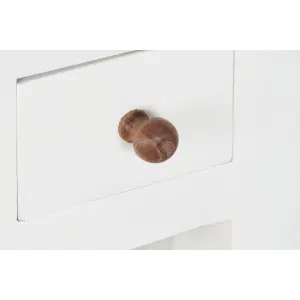 Acacia mango wood bedside table DKD Home Decor 45x40x60 cm image-4