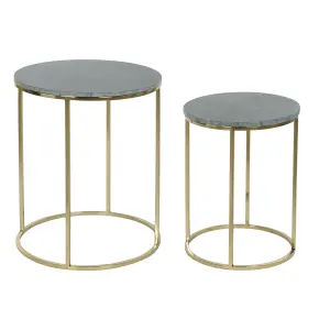 Side table DKD Home Decor 46x46x58 cm (x2) image-0