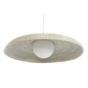 Glass suspension lamp DKD Home Decor image-2
