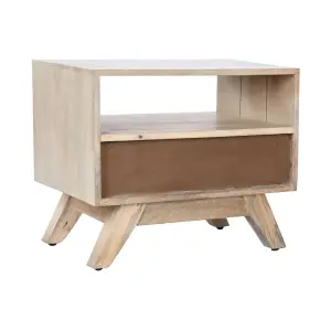 Mango wood bedside table DKD Home Decor image-2