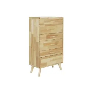 Hevea wood chiffonier mdf wood DKD Home Decor image-1