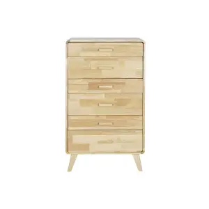 Hevea wood chiffonier mdf wood DKD Home Decor image-0