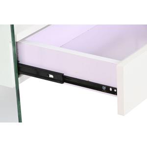 Nachttisch aus Glas und MDF-Holz DKD Home Decor 50x40x45,5 cm image-3