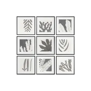 Rahmen Blatt einer Urbanen Pflanze DKD Home Decor (x9) image-0