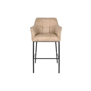 Μεταλλική σκαμνί DKD Home Decor 59x60x107 cm image-0