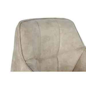 Μεταλλική σκαμνί DKD Home Decor 59x60x107 cm image-5
