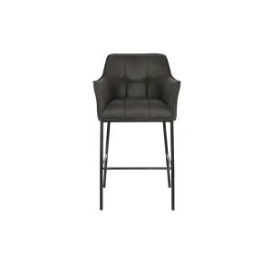 Μεταλλική σκαμνί DKD Home Decor 59x60x107 cm image-0