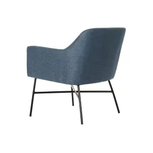 Σκανδιναβική πολυθρόνα από μέταλλο DKD Home Decor image-2