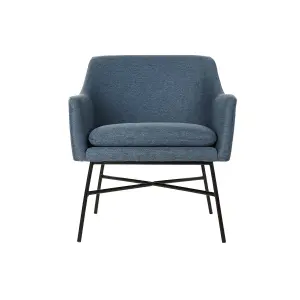 Σκανδιναβική πολυθρόνα από μέταλλο DKD Home Decor image-0