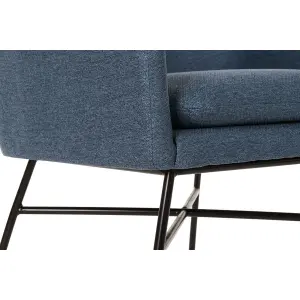 Σκανδιναβική πολυθρόνα από μέταλλο DKD Home Decor image-3
