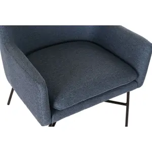 Σκανδιναβική πολυθρόνα από μέταλλο DKD Home Decor image-5