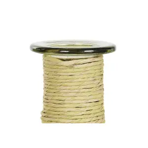 Vase en corde verre trempé DKD Home Decor image-3