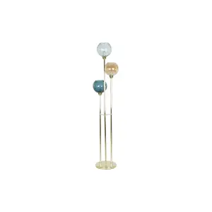 Gulvlampe i metal DKD Home Decor image-0