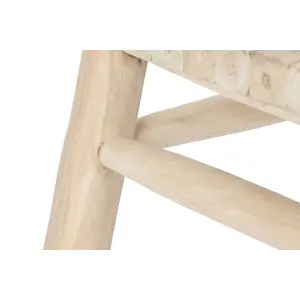 Coffee table DKD Home Decor teck 80x80x40 cm image-5
