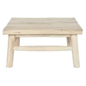 Coffee table DKD Home Decor teck 80x80x40 cm image-0