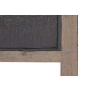 Kopfteil aus Gummibaumholz und Leinen DKD Home Decor 160x10x120 cm image-2