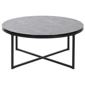 Couchtisch Metall Holz MDF DKD Home Decor 80x80x35 cm image-0