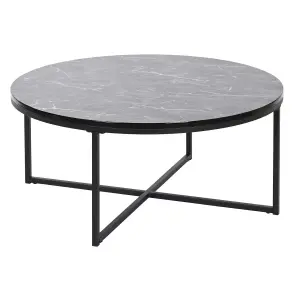 Couchtisch Metall Holz MDF DKD Home Decor 80x80x35 cm image-1