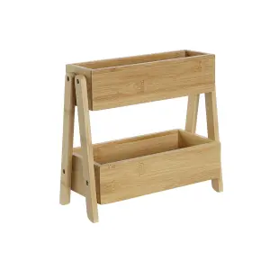 Ραφιέρα ξύλου μπαμπού DKD Home Decor image-1