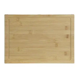 Tabla de cortar de bambú DKD Home Decor 35x25x3 cm image-2