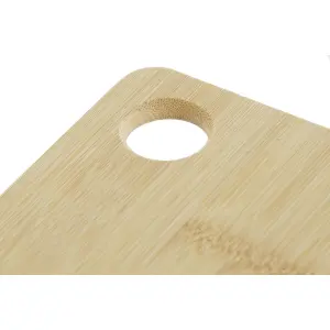 Bamboe en aluminium snijplank DKD Home Decor image-2