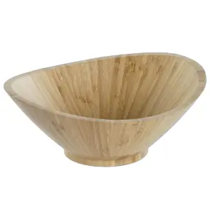 Bamboe kom DKD Home Decor image-0
