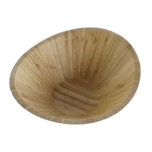 Bamboe kom DKD Home Decor image-2