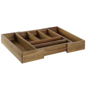 Σετ μαχαιροπήρουνων από ακακία DKD Home Decor image-0