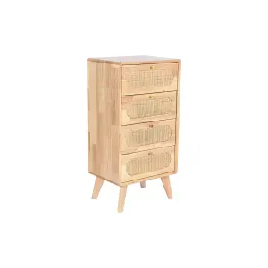 Metal and rubberwood chest of drawers DKD Home Decor image-0