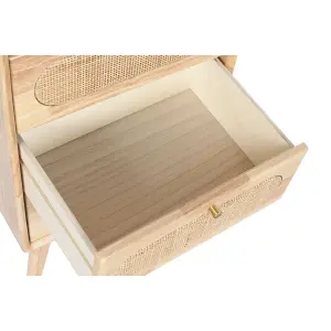 Metal and rubberwood chest of drawers DKD Home Decor image-3