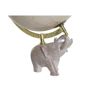 Kula ziemska z metalowego kamienia pcv DKD Home Decor image-2