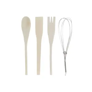 Δοχείο για σκεύη κουζίνας από ξύλο MDF DKD Home Decor 12x12x25 cm image-2