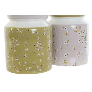 Δοχείο για σκεύη κουζίνας από ξύλο MDF DKD Home Decor 12x12x25 cm image-1