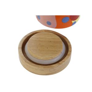 Bambusglas Dolomit DKD Home Decor (x3) image-2