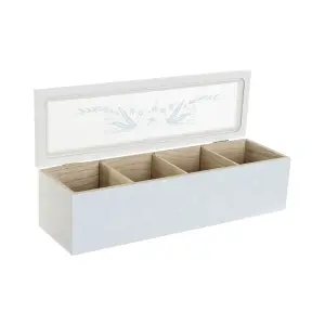 Κουτί για εγχύσεις από γυαλί με ξύλο DKD Home Decor (x3) image-1